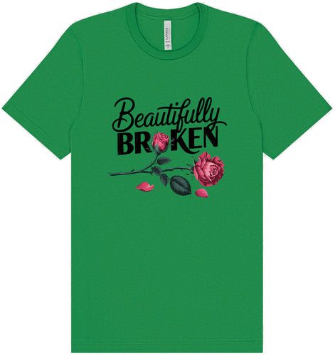 Beautifully Broken Adult Bella Canvas Shirt