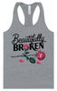 Beautifully Broken Women's Racerback Tank