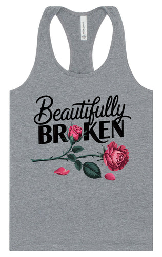 Beautifully Broken Women's Racerback Tank