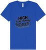 High Functioning Introvert Unisex V-Neck Shirt