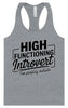High Functioning Introvert Women's Racerback Tank