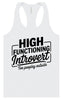 High Functioning Introvert Women's Racerback Tank