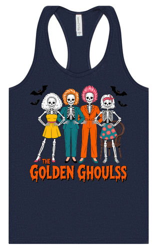 Golden Ghouls Women's Racerback Tank