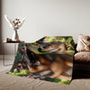 Sweatshirt Blanket – Plush Fleece Throw, 2 Size Options