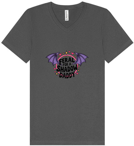Feral for a Shadow Daddy Unisex V-Neck Shirt