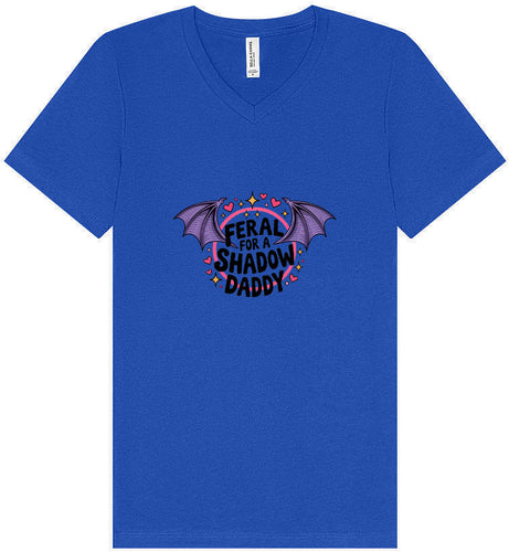 Feral for a Shadow Daddy Unisex V-Neck Shirt