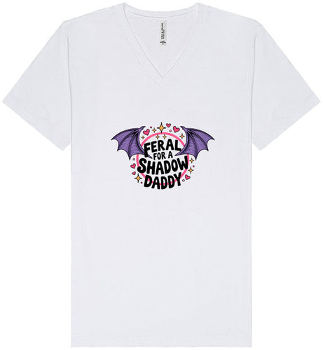 Feral for a Shadow Daddy Unisex V-Neck Shirt