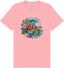 Sea Turtle in the Waves Adult Bella Canvas Shirt