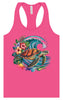 Sea Turtle in the Waves Women's Racerback Tank