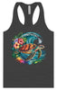 Sea Turtle in the Waves Women's Racerback Tank