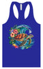 Sea Turtle in the Waves Women's Racerback Tank