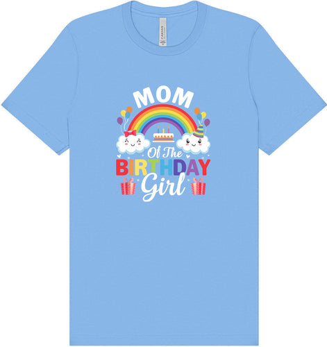 Mom of the Birthday Girl Adult Bella Canvas Shirt