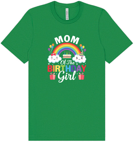 Mom of the Birthday Girl Adult Bella Canvas Shirt