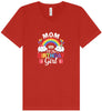 Mom of the Birthday Girl Unisex V-Neck Shirt