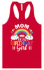 Mom of the Birthday Girl Women's Racerback Tank
