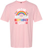 Mom of the Birthday Girl Adult Gildan Soft Shirt