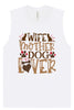 Wife, Mother, Dog Lover Muscle Tank