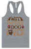 Wife, Mother, Dog Lover Women's Racerback Tank