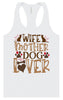 Wife, Mother, Dog Lover Women's Racerback Tank