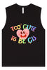 Too Cute to Be CIS Muscle Tank