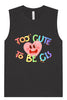 Too Cute to Be CIS Muscle Tank