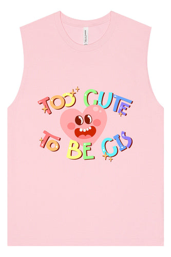 Too Cute to Be CIS Muscle Tank