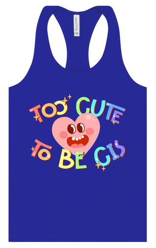 Too Cute to Be CIS Women's Racerback Tank