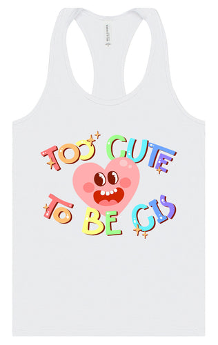 Too Cute to Be CIS Women's Racerback Tank