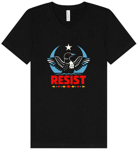 Resist Unisex V-Neck Shirt