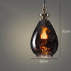 Simple Creative Retro Single Head Small Chandelier
