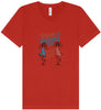 Stars, Stripes, and Women's Rights Unisex V-Neck Shirt