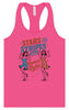 Stars, Stripes, and Women's Rights Women's Racerback Tank