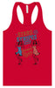 Stars, Stripes, and Women's Rights Women's Racerback Tank