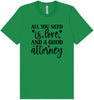 Love and a Good Attorney Adult Bella Canvas Shirt