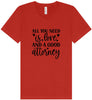 Love and a Good Attorney Unisex V-Neck Shirt
