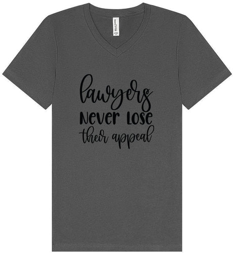 Lawyers Never Lose Their Appeal Unisex V-Neck Shirt