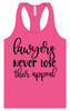 Lawyers Never Lose Their Appeal Women's Racerback Tank