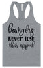 Lawyers Never Lose Their Appeal Women's Racerback Tank