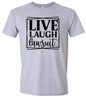 Live Laugh Lawsuit Adult Gildan Soft Shirt