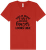 This is What an Awesome Lawyer Looks Like Unisex V-Neck Shirt
