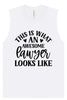 This is What an Awesome Lawyer Looks Like Muscle Tank