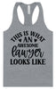 This is What an Awesome Lawyer Looks Like Women's Racerback Tank