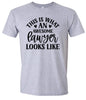 This is What an Awesome Lawyer Looks Like Adult Gildan Soft Shirt