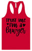 Trust Me I'm a Lawyer Women's Racerback Tank