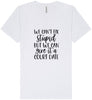 We Can't Fix Stupid but We Can Give it a Court Date Unisex V-Neck Shirt
