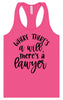Where There's a Will, There's a Lawyer Women's Racerback Tank