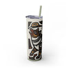 Skinny Tumbler with Straw – 20 oz Stainless Steel Cup