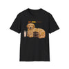 Sit. Stay. Cake. Golden Retriever T-Shirt | Funny Dog Mom Shirt