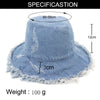 Big edge dome straw hat