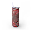 Skinny Tumbler with Straw – 20 oz Stainless Steel Cup